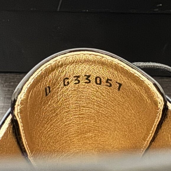 Chanel Patent Calfskin Leather Lace Up Black Ankle Boots Bootie - Picture 10 of 13